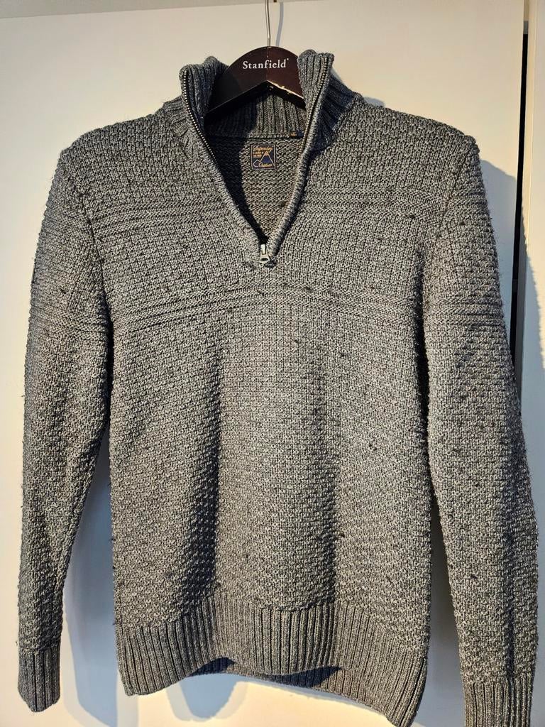 Superdry Knitwear SchippersTrui S/48 €25 met lamswol, Zo goed als nieuw, Grijs, Superdry, Verzenden