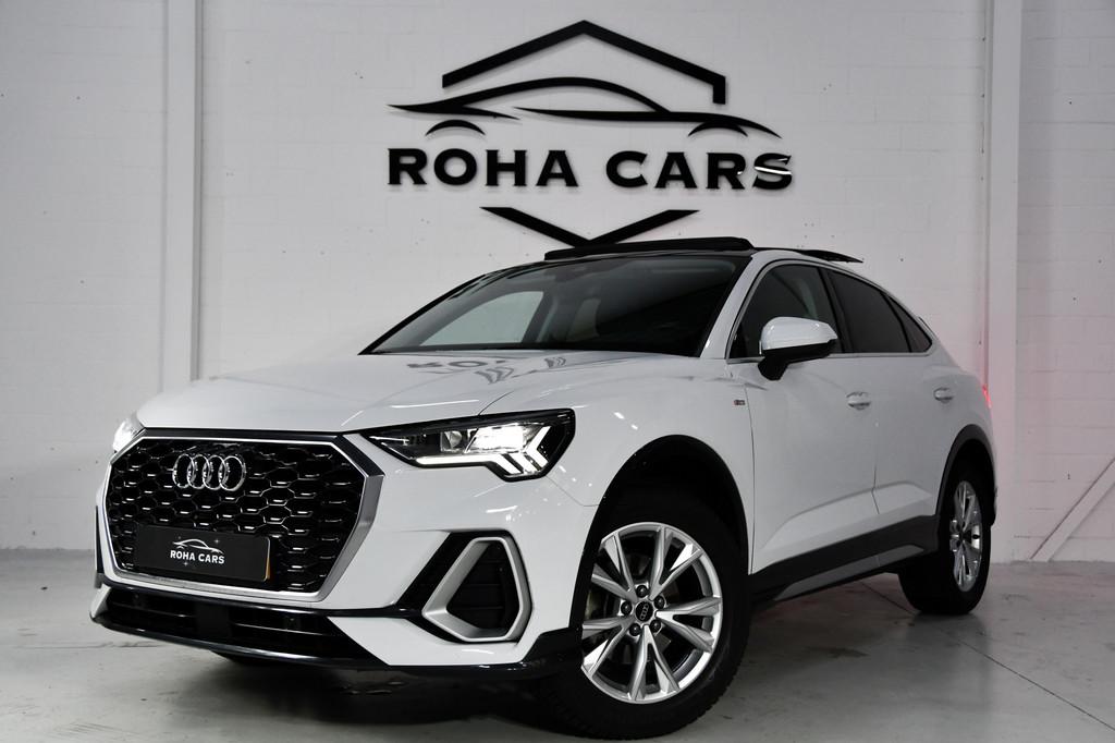 Audi Q3 SPORTBACK 35 TFSI S Edition Matrix Led Pano Leder, Euro 6, 4 cilinders, 150 pk, Wit
