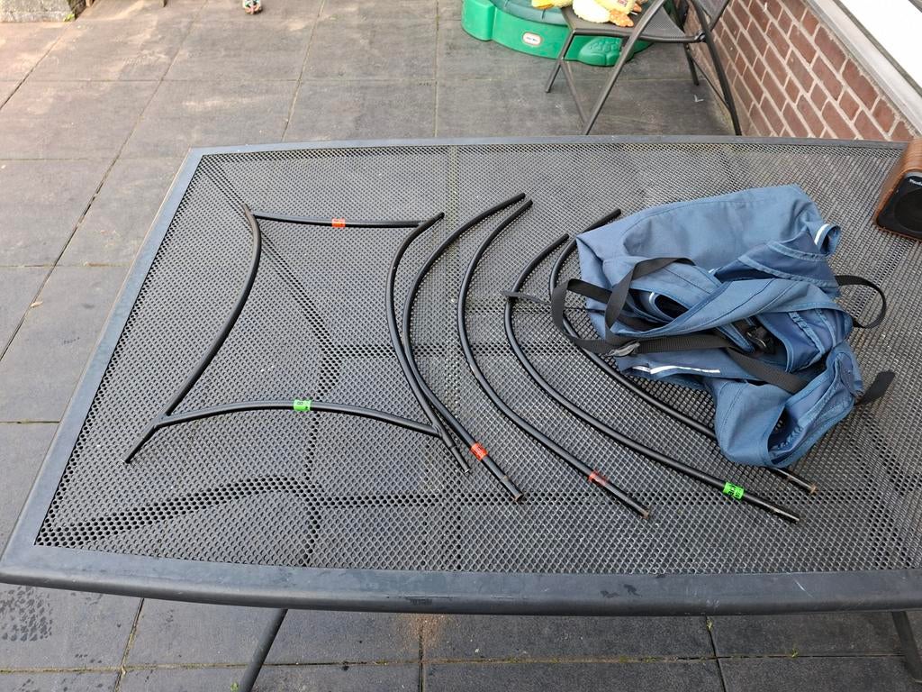 Babboe City zomertent (nieuw) met gebruikte stokken, Ophalen of Verzenden