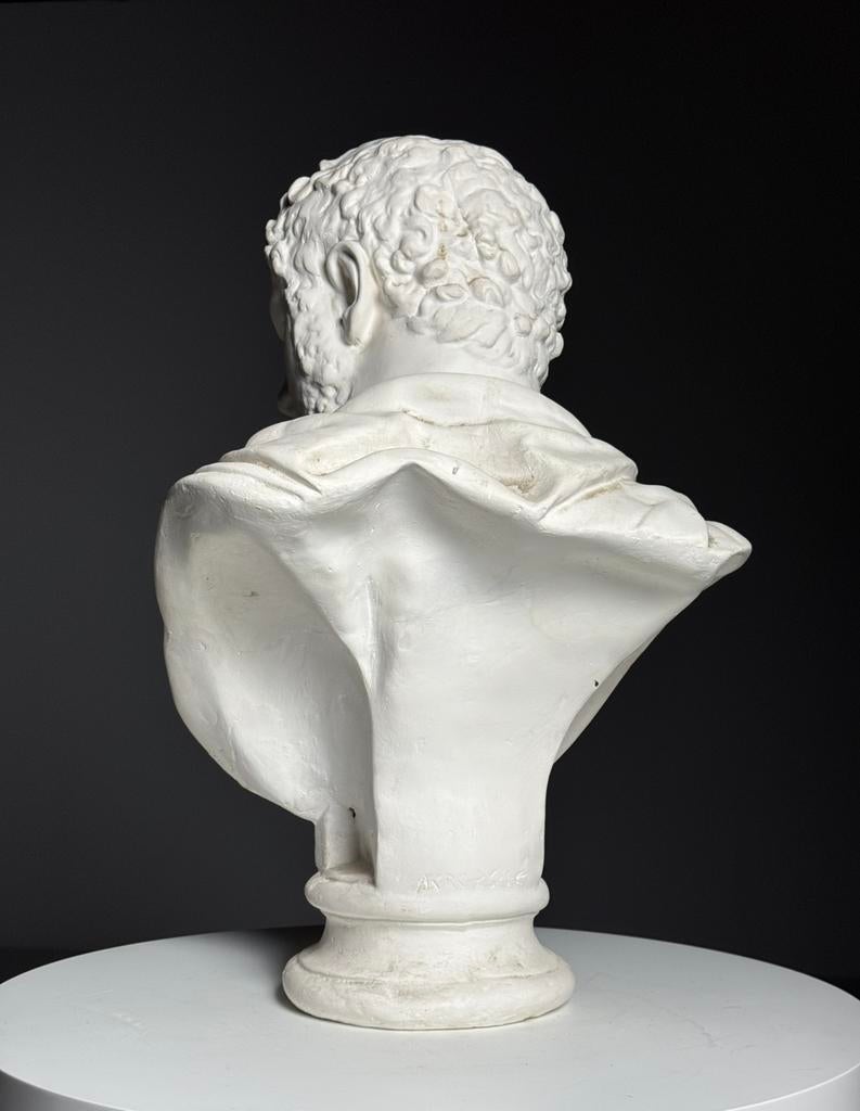 Borstbeeld caracalla gips, Verzamelen, Ophalen, Zo goed als nieuw
