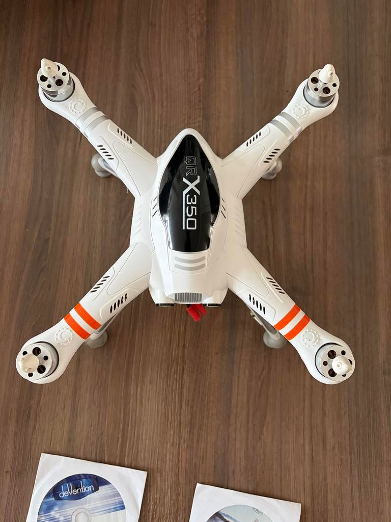 Walkera QR X350 drone met Devo F7 controller, Audio, Tv en Foto, Drones, 250 tot 900 gram, Walkera, Gebruikt, Cameradrone