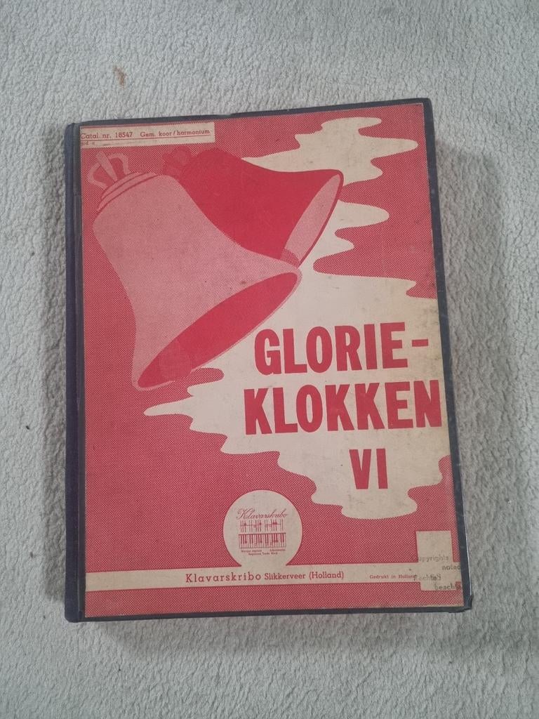 Glorie klokken klavarskribo, 5 bundeltjes ingebonden, Muziek en Instrumenten, Bladmuziek, Ophalen of Verzenden, Gebruikt, Artiest of Componist