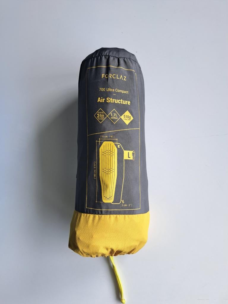 Forclaz 700 Ultra Compact Air Structure luchtbed L, Ophalen