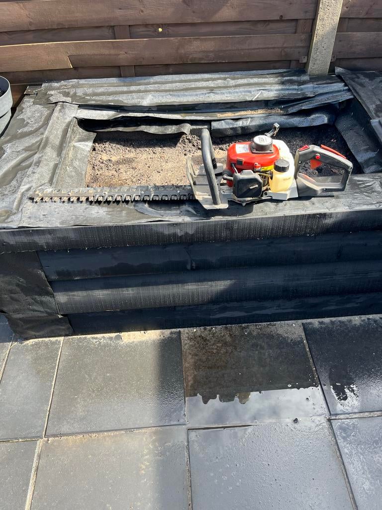 Top garden Benzine heggenschaar, Ophalen, Gebruikt, Benzine