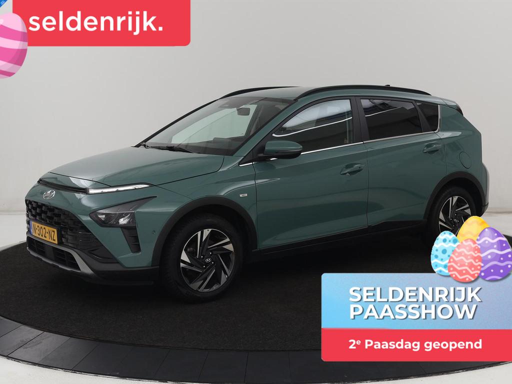 Hyundai Bayon 1.0 T-GDI Premium | Stoelverwarming | Trekhaak, Auto's, Hyundai, Voorwielaandrijving, Gebruikt, 1095 kg, Origineel Nederlands