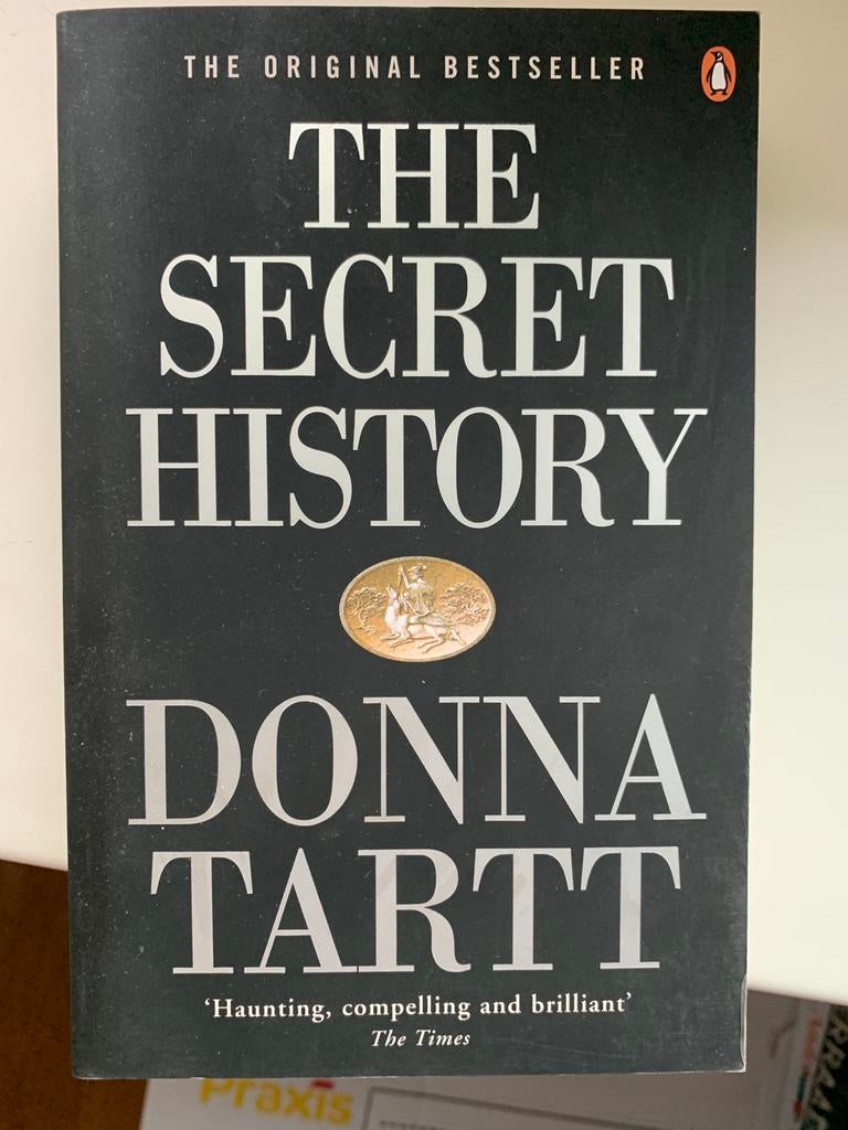 DONNA TARTT - THE SECRET HISTORY, Ophalen of Verzenden, Zo goed als nieuw, DONNA TARTT