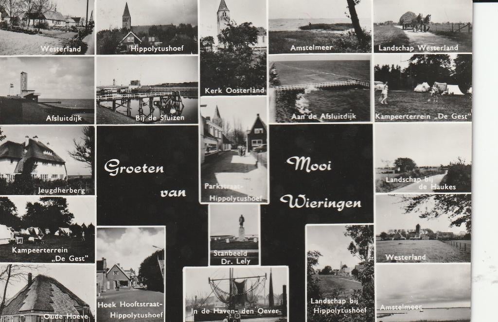 Wieringen, Ophalen of Verzenden, 1940 tot 1960, Gelopen, Noord-Holland