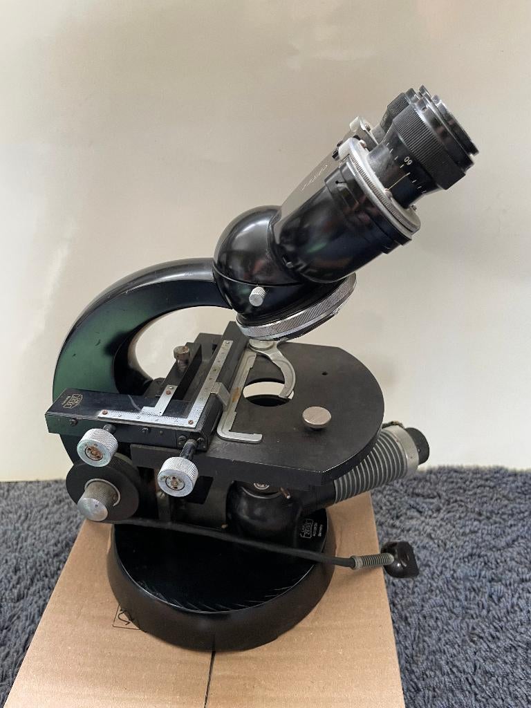 Microscoop Carl Zeiss, Ophalen, Gebruikt, 400x tot 1000x, Biologische microscoop