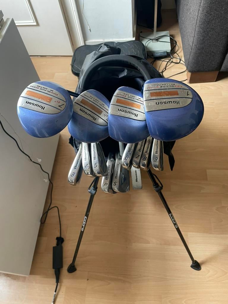 Mooie uitgebreide dames golfset met standbag, Sport en Fitness, Golf, Ophalen of Verzenden, Zo goed als nieuw, Set