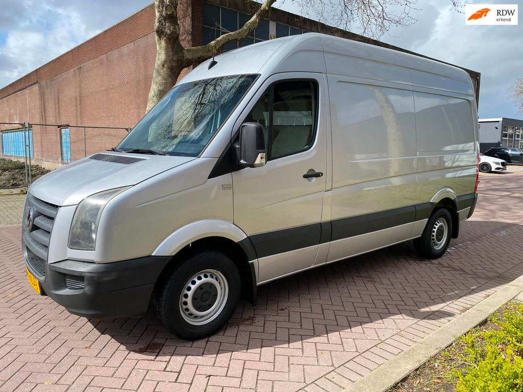 Volkswagen Crafter 35 2.5 TDI L2H2 / Airco / Cruise Control, Auto's, Bestelauto's, Gebruikt, Zwart, Volkswagen, Electronic Stability Program (ESP)