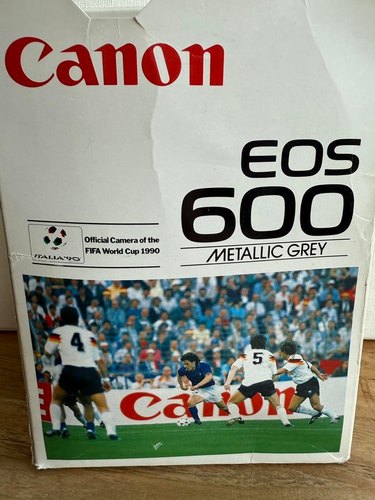 Canon eos 600 analoog, Ophalen of Verzenden, Gebruikt, Spiegelreflex, Canon