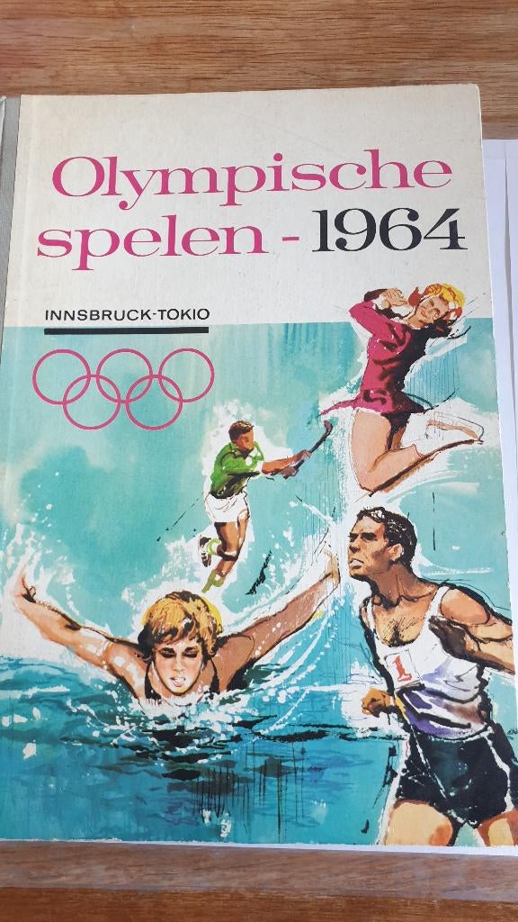 0413 olympische spelen tokio 1964 .. Compleet, Boeken, Prentenboeken en Plaatjesalbums, Verzenden, Gelezen