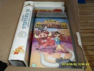 videobanden, Verzamelen, Ophalen of Verzenden, Gebruikt