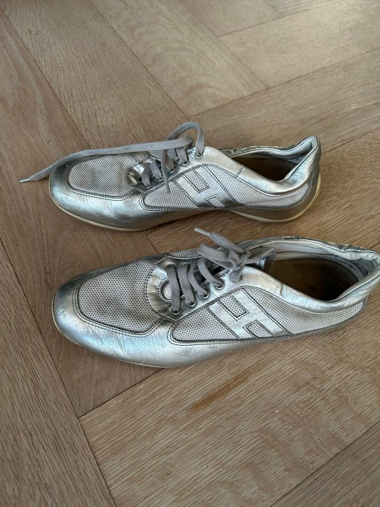 ‘Hogan’ Dames Sneakers, Ophalen of Verzenden, Gedragen, Wit, Sneakers of Gympen