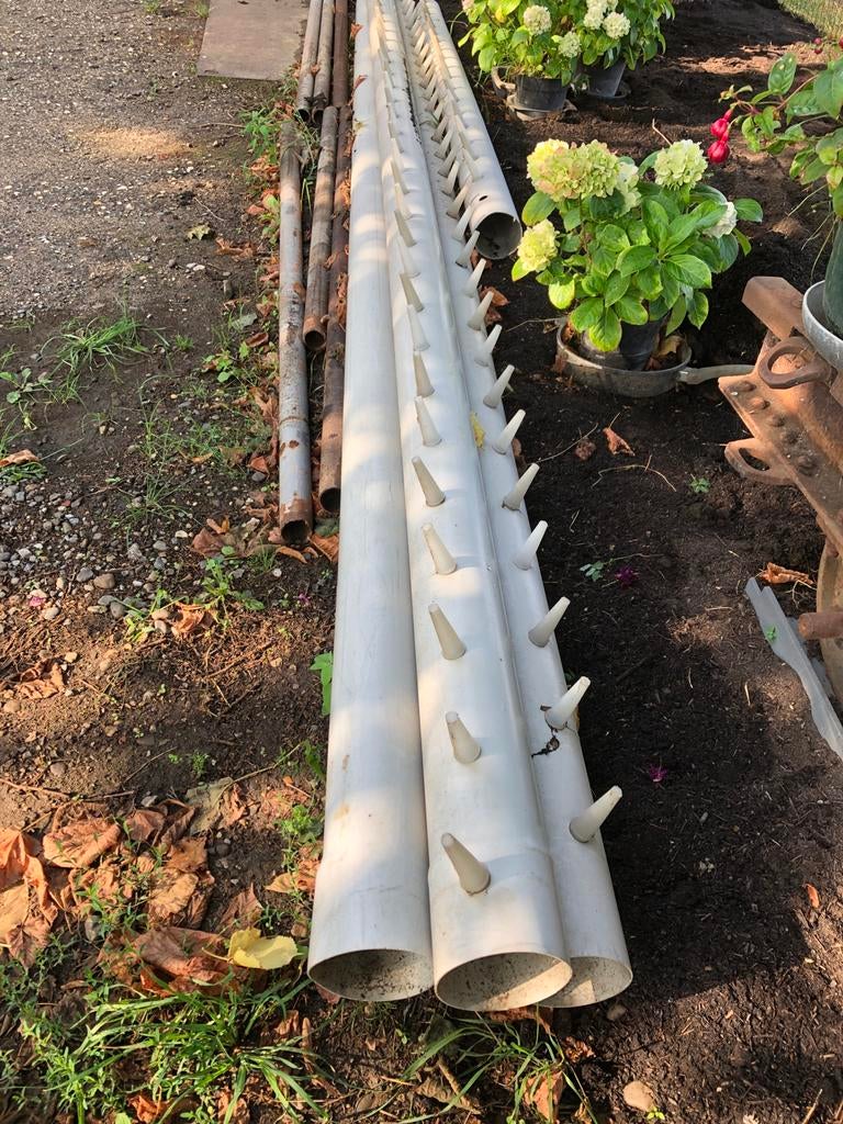 Diverse PVC buizen en afvoerbuizen, Doe-het-zelf en Verbouw, Buizen en Afvoer, Ophalen, Afvoer, Gebruikt, Pvc