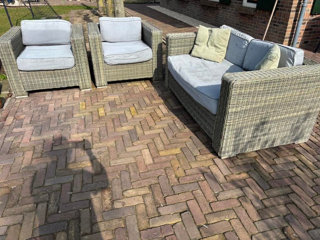 Loungeset intratuin, Ophalen, Gebruikt, Kunststof, 4 zitplaatsen