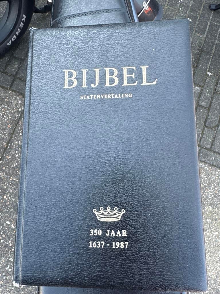 Bijbel Statenvertaling 350 jaar editie 1637-1987, Ophalen of Verzenden, Gelezen, Christendom | Protestants