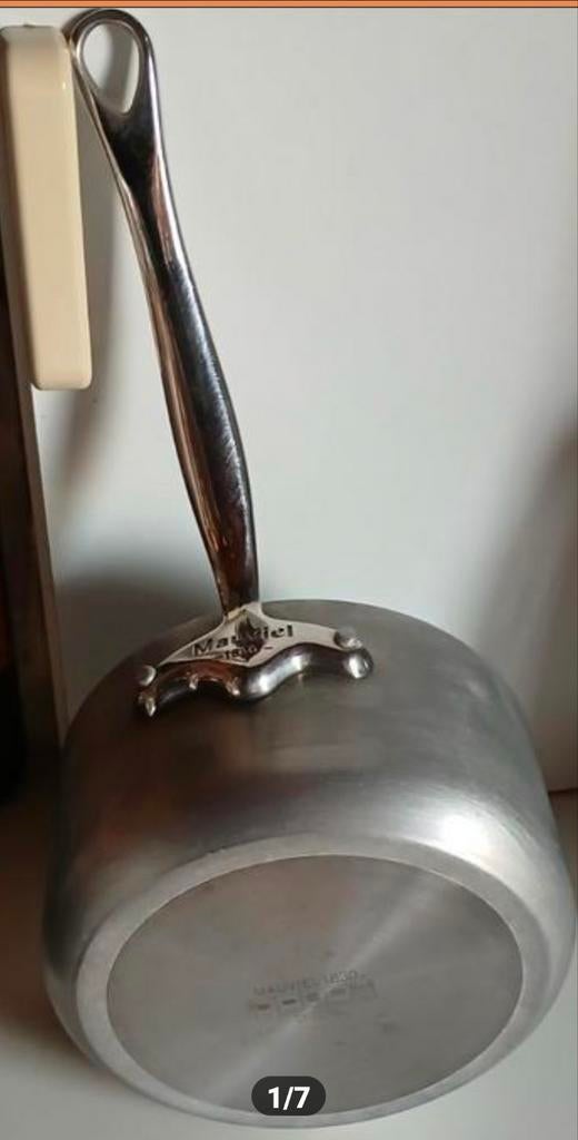 Mauviel sauteuse pan 18 cm, Ophalen of Verzenden, Zo goed als nieuw