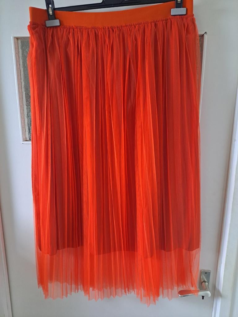 Oranje tule rok maat 2XL koningsdag, Kleding | Dames, Maat 46/48 (XL) of groter, Nieuw, Oranje, Ophalen of Verzenden