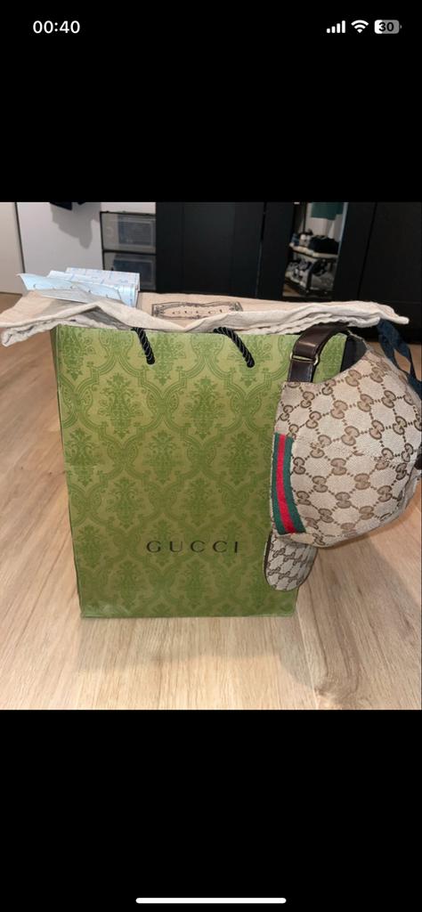 Gucci baseball pet, Kleding | Heren, Ophalen of Verzenden, Zo goed als nieuw, One size fits all, Pet