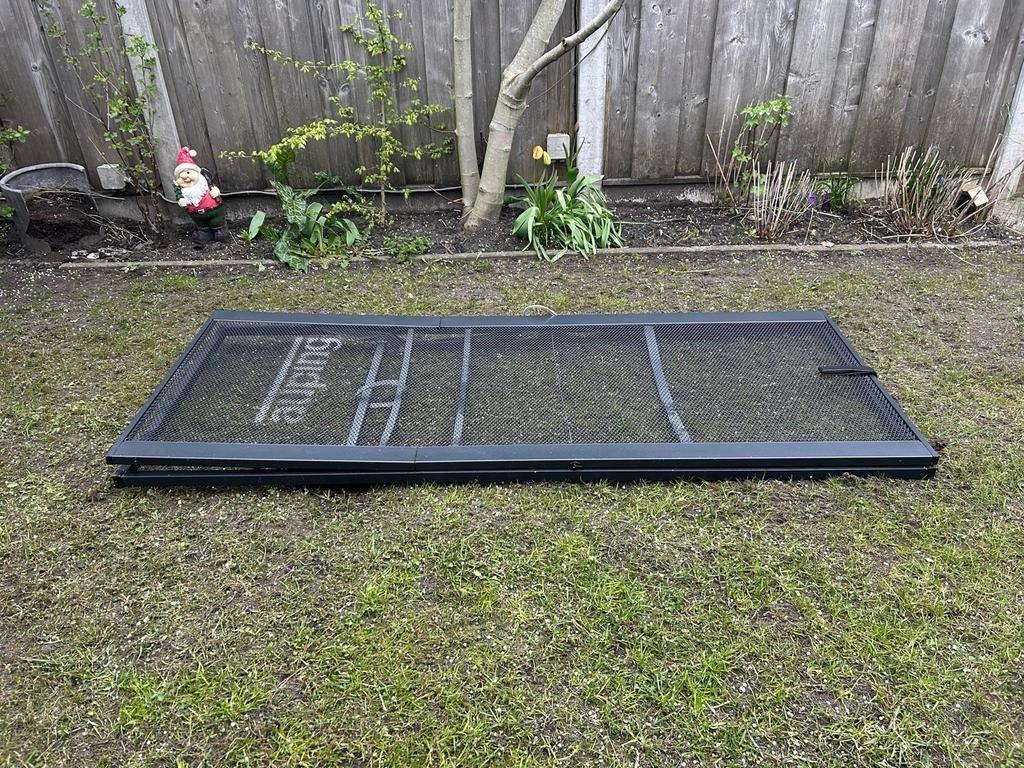 Stevig metalen bedframe Auping - Zwart, Ophalen, Eenpersoons, Zwart, 80 cm