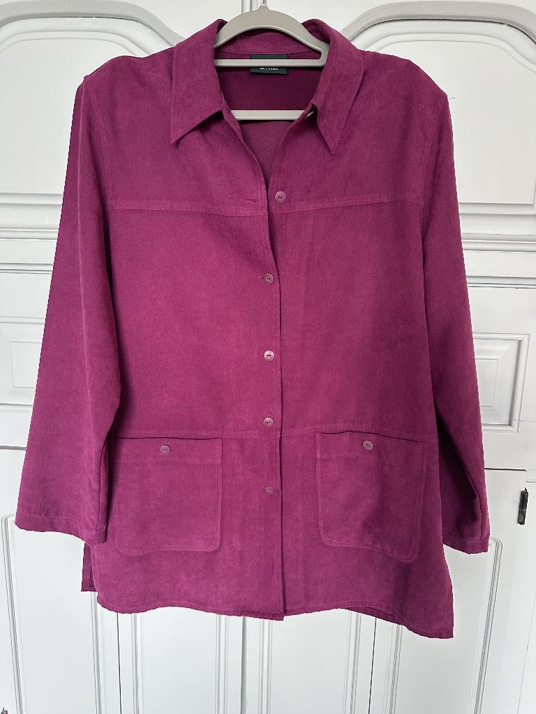 Blouse/jasje maat 38, donker roze, Kleding | Dames, Blouses en Tunieken, Ophalen of Verzenden, Nieuw, Maat 38/40 (M), Roze