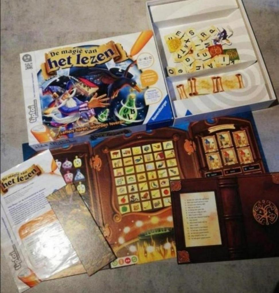 De magie van het lezen, tiptoi spel, Ophalen of Verzenden, Zo goed als nieuw, Taal en Lezen