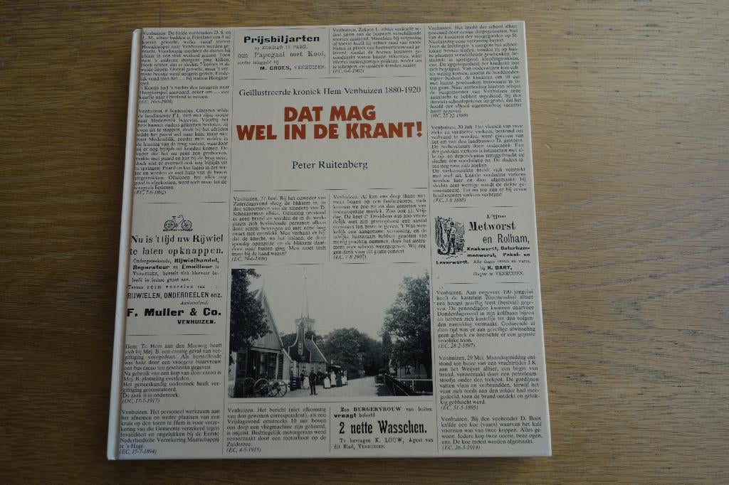 Boek Dat mag wel in de krant. Venhuizen Hem, Boeken, Ophalen of Verzenden, Zo goed als nieuw