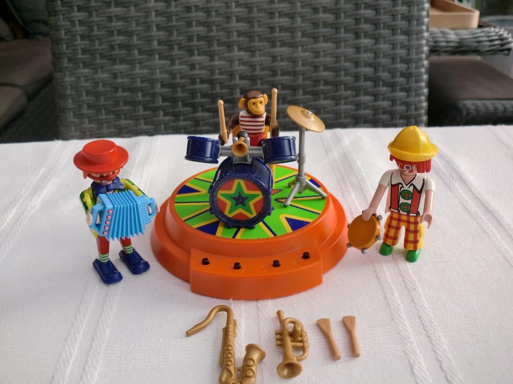 4231 Playmobil Circus Muziekgroep, Ophalen of Verzenden, Zo goed als nieuw, Complete set