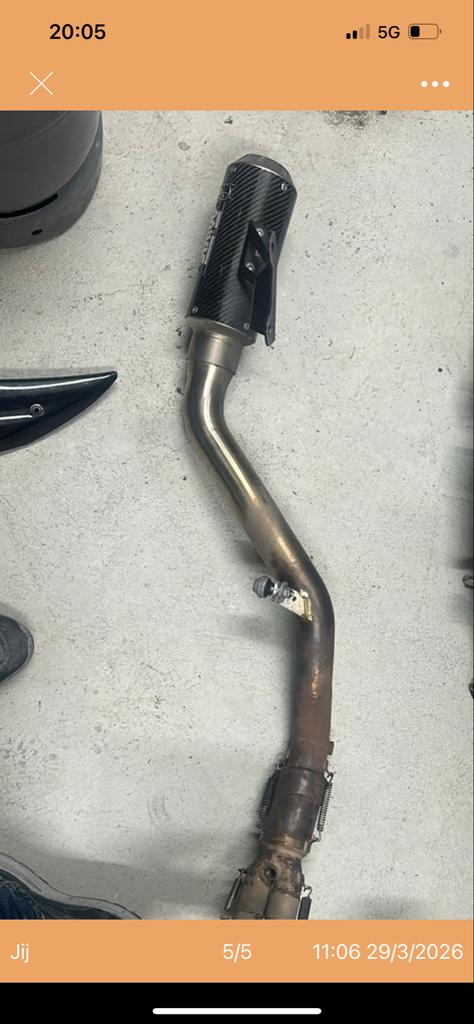 Sportuitlaat Kawasaki Ninja 650 en Z650 (vanaf 2022), Motoren, Onderdelen | Kawasaki, Ophalen of Verzenden, Gebruikt