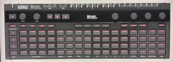 Korg SQ-64 Poly Sequencer - Zo goed als nieuw, Muziek en Instrumenten, Ophalen of Verzenden, Zo goed als nieuw