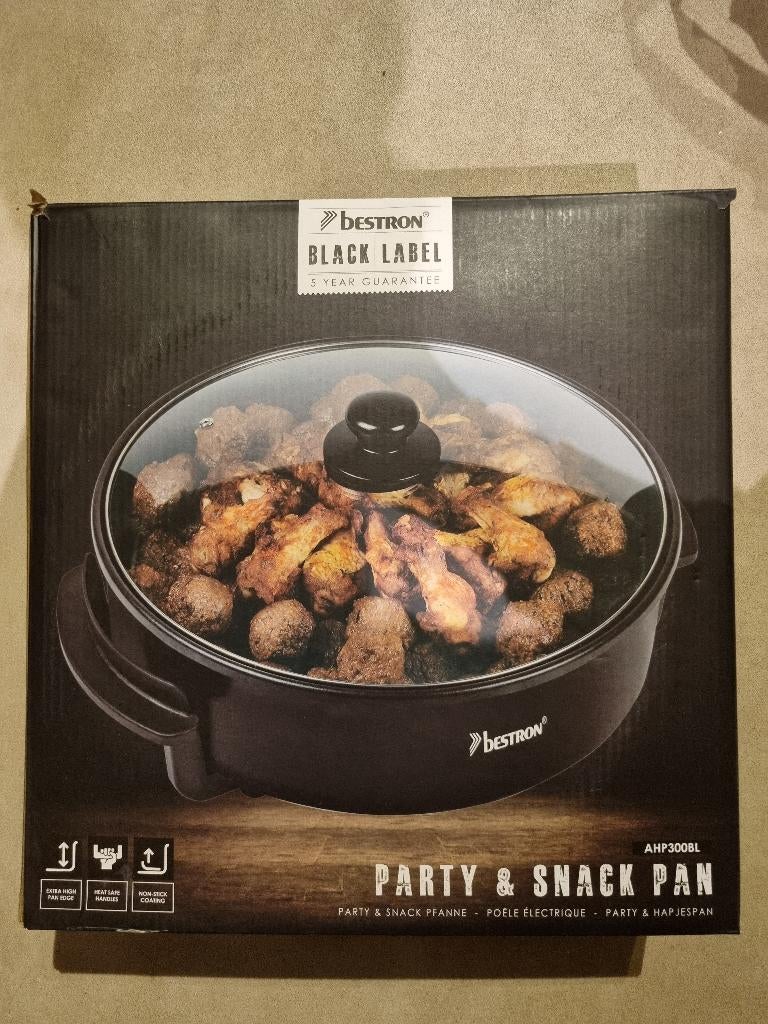 Bestron part & snack warmhoudpan, Huis en Inrichting, Keuken | Potten en Pannen, Ophalen of Verzenden, Nieuw, Koekenpan of Braadpan