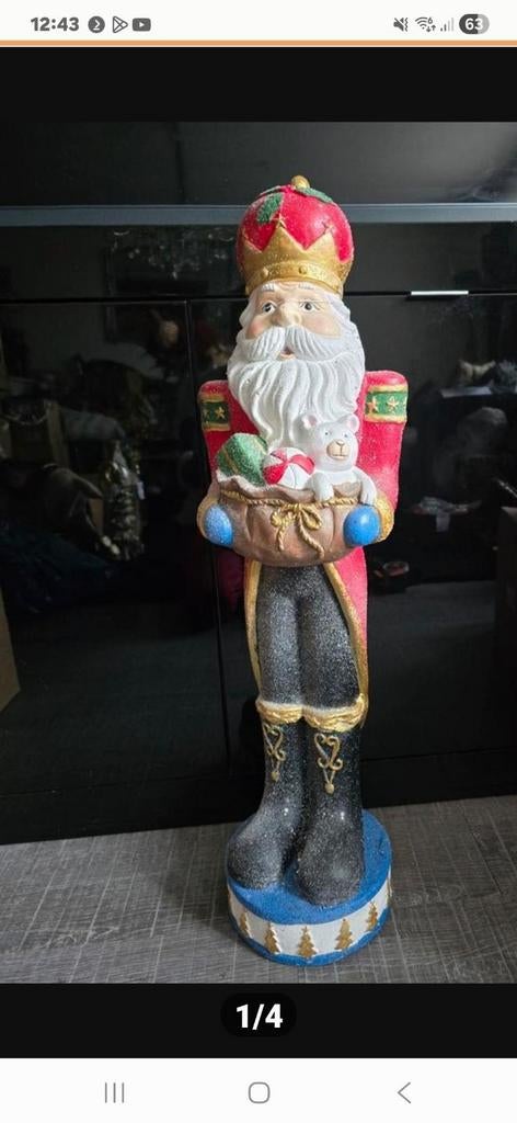 Decoratieve notenkraker figuur., Verzamelen, Ophalen, Nieuw