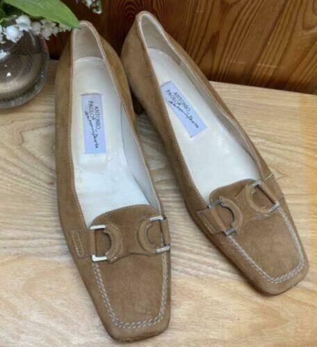 Antonio Paolo instapschoenen maat 40, Kleding | Dames, Schoenen, Schoenen met lage hakken, Bruin, Ophalen of Verzenden, Zo goed als nieuw