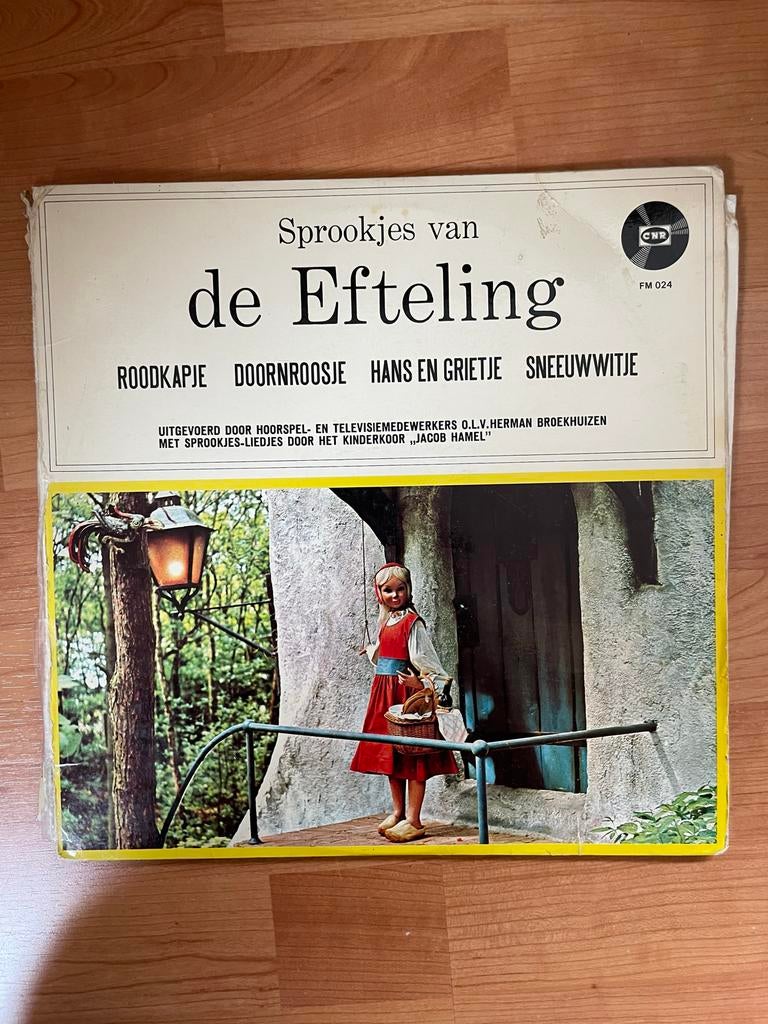 Sprookjes van de Efteling LP - Roodkapje Doornroosje, Ophalen of Verzenden, Gebruikt, 12 inch