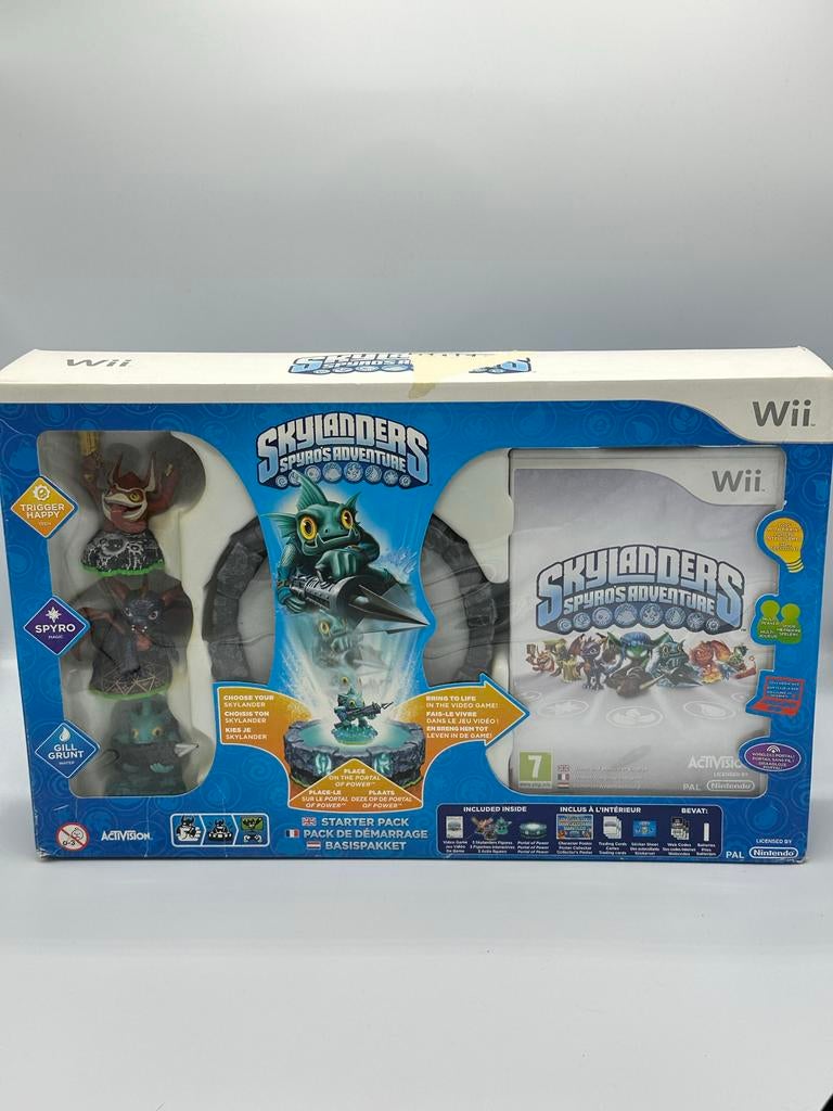 Skylanders Spyro's Adventure Starter Pack Wii, Avontuur en Actie, Gebruikt, 1 speler, Ophalen of Verzenden