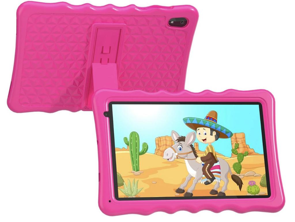 Kindertablet 10 Inch Met Roze beschermhoes stootvast NIEUW, 10 inch, 32 GB, Nieuw, Ophalen of Verzenden