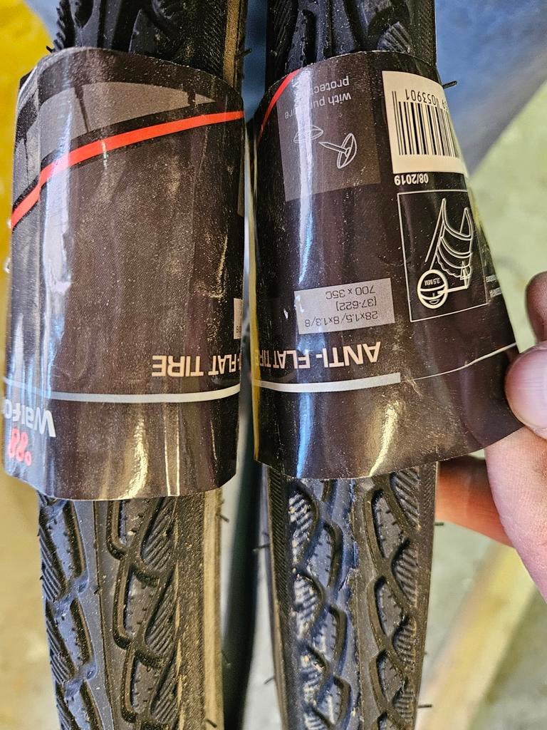 Nieuwe 28 inch anti-lek fietsbanden (set van 2), Band, Elektrische fiets, Nieuw, Ophalen of Verzenden