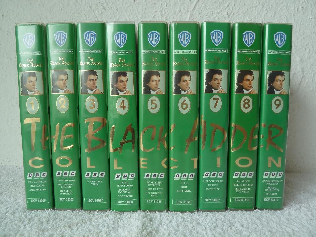 The Black Adder Collection op VHS, Vanaf 16 jaar, Ophalen of Verzenden, Zo goed als nieuw