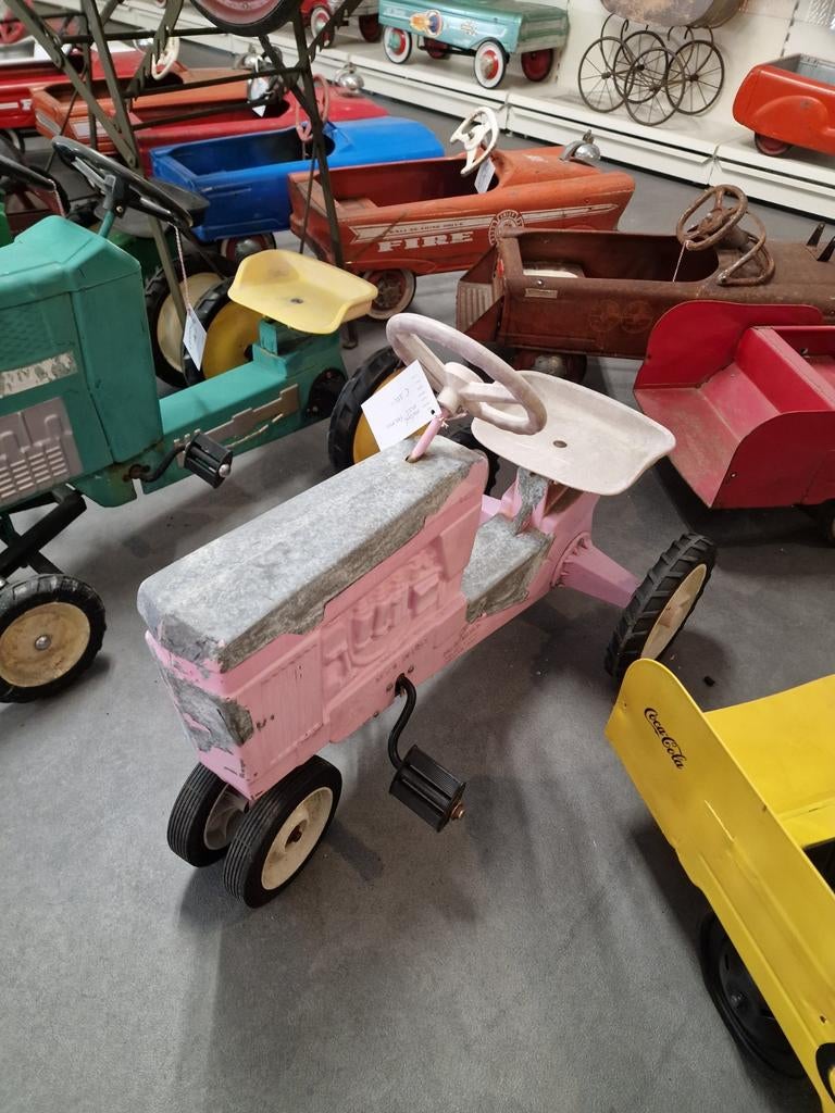 John deere traptractor metaal  70 jaren, Ophalen