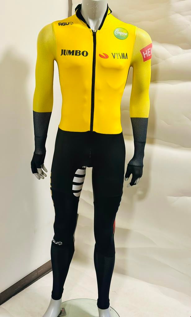 Schaatskleding schaatspak snelpak langebaan maat M Agu, Ophalen of Verzenden, Zo goed als nieuw