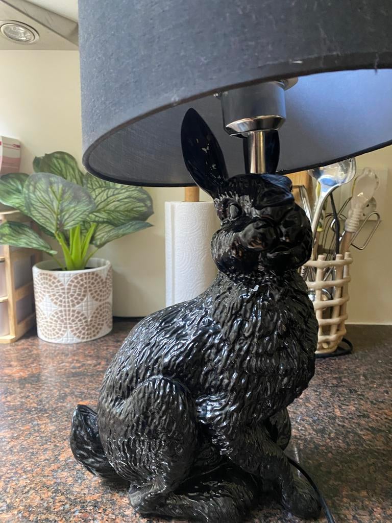 Rabbit lamp, Huis en Inrichting, Lampen | Tafellampen, Ophalen, Zo goed als nieuw, Minder dan 50 cm