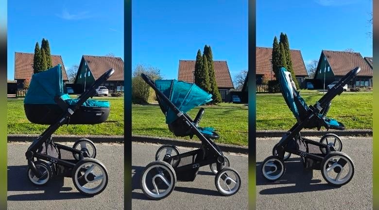 Mutsy Igo 3-in-1 Kinderwagen met vele extra's, Kinderen en Baby's, Kinderwagens en Combinaties, Ophalen, Gebruikt, Combiwagen