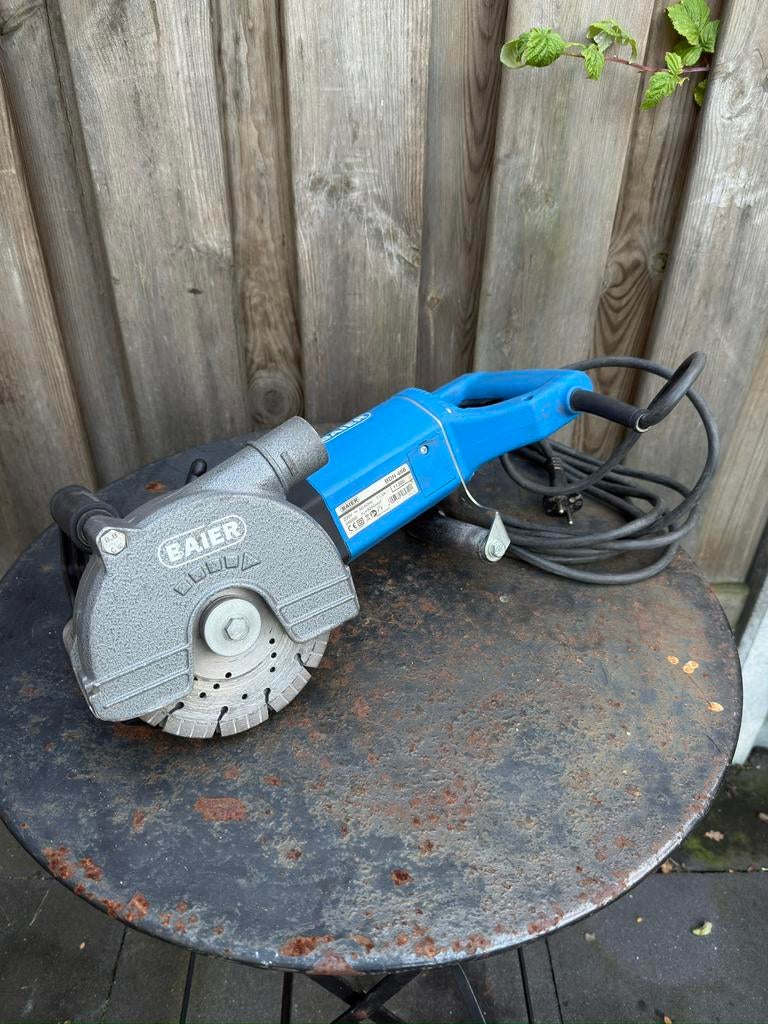 Baier bdn 466 muurfrees sleuvenfrees sleuvenzaag diamant, Ophalen of Verzenden, Zo goed als nieuw, Elektrisch