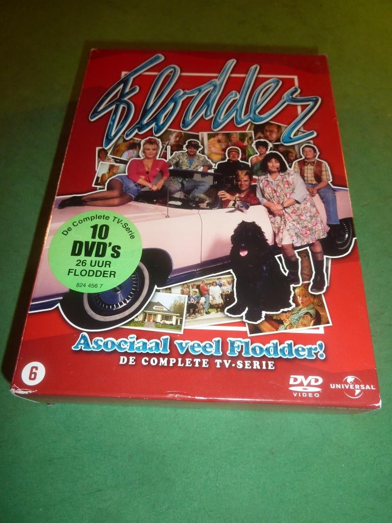FLODDER De complete TV-serie 10 dvd's 26 uur Flodder, Verzenden, Alle leeftijden, Boxset, Zo goed als nieuw