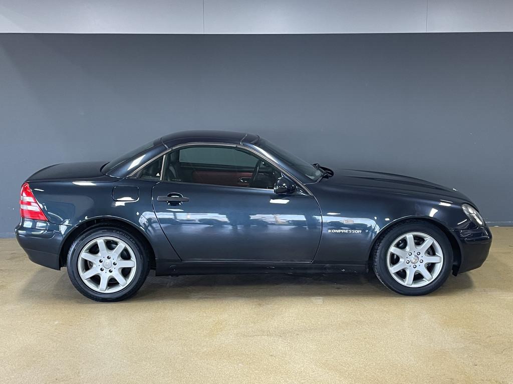 Mercedes-Benz SLK 230 K. (bj 1998, automaat), Achterwielaandrijving, 194 pk, Cabriolet, Blauw