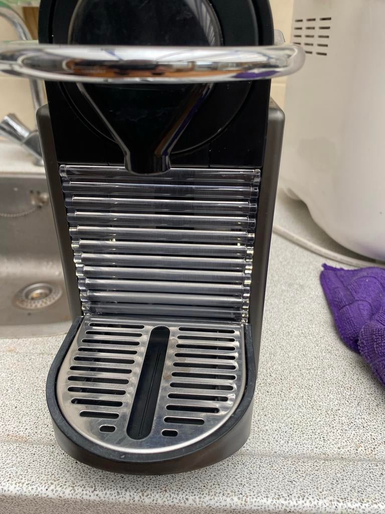 Krups Nespresso koffiezetapparaat, Witgoed en Apparatuur, Koffiezetapparaten, Koffiepads en cups, Gebruikt, Espresso apparaat