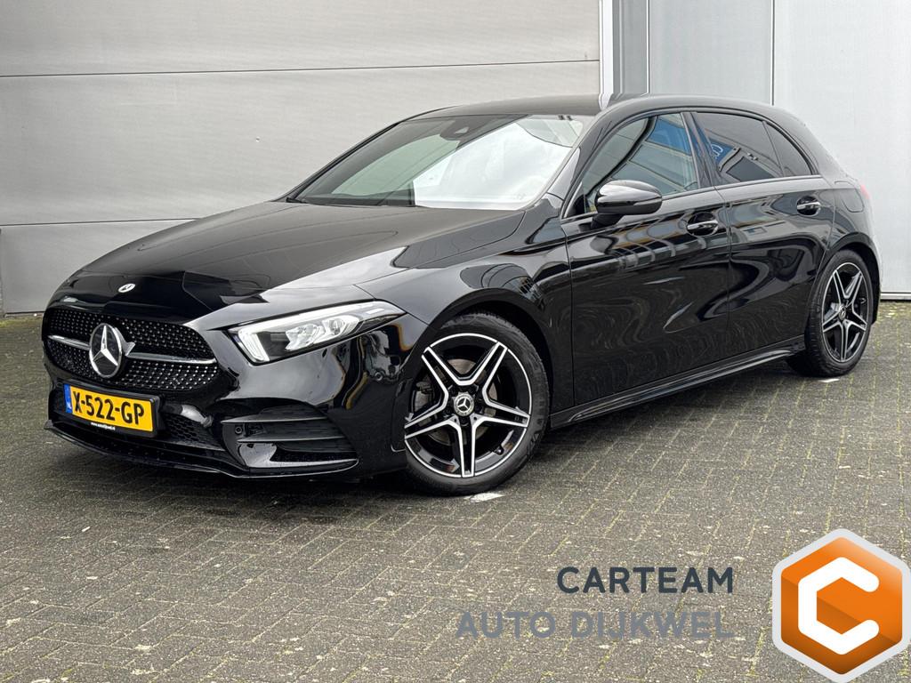 Mercedes-Benz A-klasse 200 AMG Line Carplay/Sound/Night Pakk, Stof, Gebruikt, 4 cilinders, Bedrijf