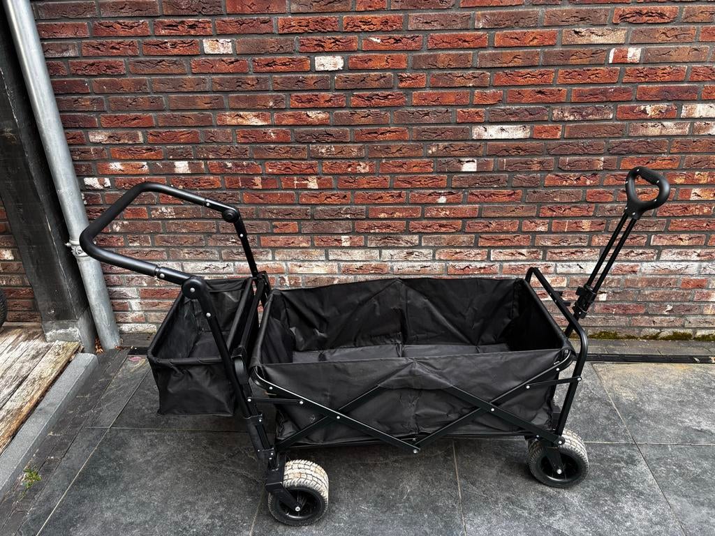 Opvouwbare bolderkar van gofun, Ophalen, Opvouwbaar, Gebruikt