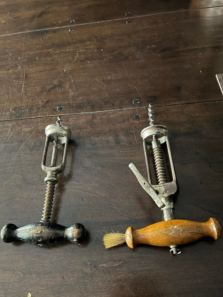 2,antieke kurkentrekkers., Ophalen of Verzenden